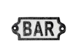 BAR sign